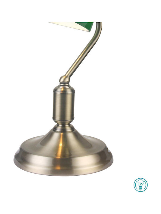 Sollo Nomos TL1 Office Lamp for Socket E27 in Bronze Color