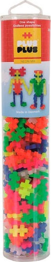 Plus Plus Blocuri Mega Neon Mix pentru 5-12 ani Ani 240buc