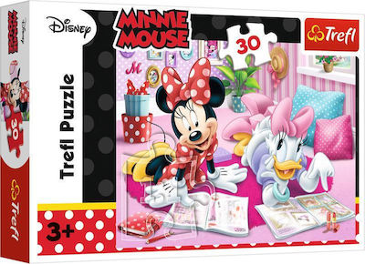 Παιδικό Puzzle Minnie & Daisy 30pcs για 3+ Ετών Trefl