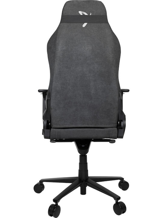 Arozzi Vernazza Soft Fabric Scaun Gaming cu Brațe Reglabile Dark Grey