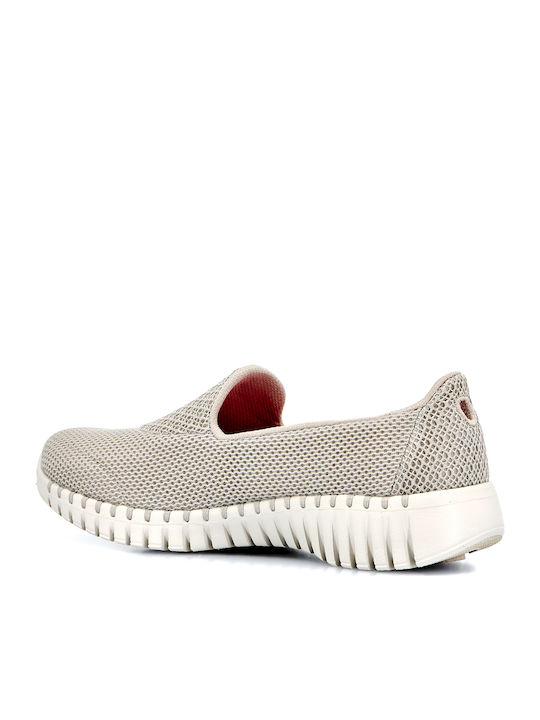 Go Walk Smart Women's Slip-Ons Natural