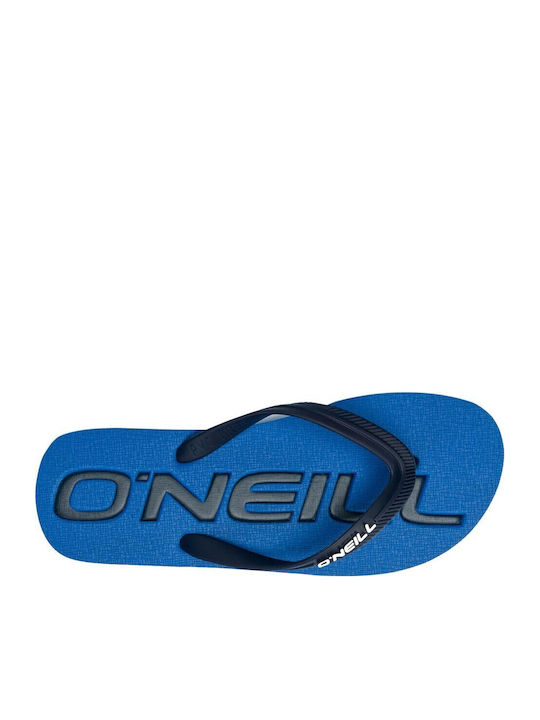 FM Profile Logo Herren Flip Flops Blau