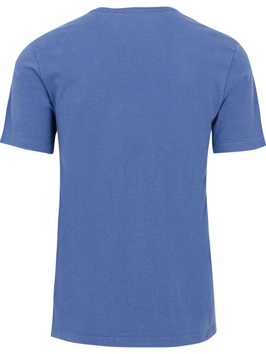 Timberland Herren T-Shirt Kurzarm Blau