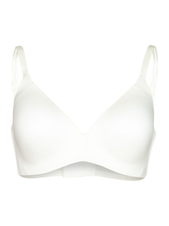 Body Make Up Soft Touch P EX Bra with Light Padding without Underwire White