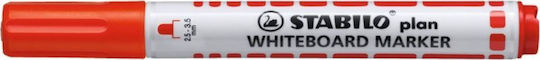 Stabilo Plan Whiteboard Marker 3.5mm Red