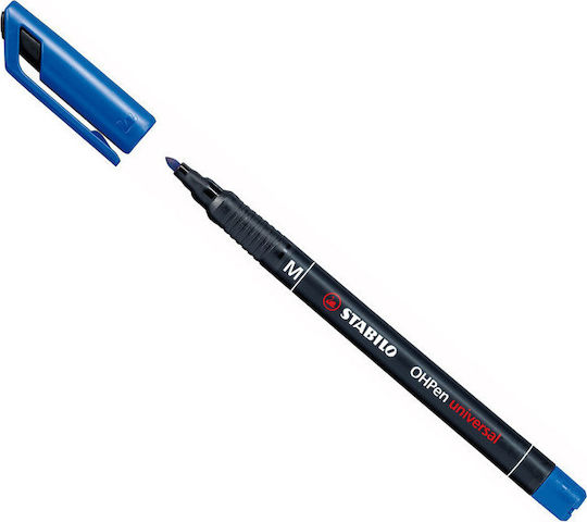 Stabilo ΟΗPen Universal M Маркер за Прозрачни Филми 1мм Син