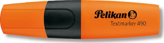 Pelikan Textmarker 490 Μαρκαδόρος Υπογράμμισης Πορτοκαλί 5mm