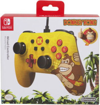 PowerA Wired Gamepad for Switch Donkey Kong