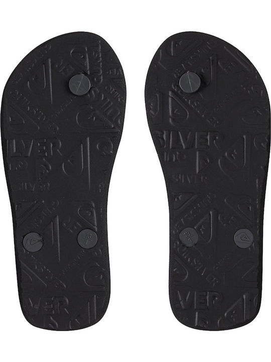 Παιδικές Σαγιονάρες Flip Flops Μαύρες Molokai