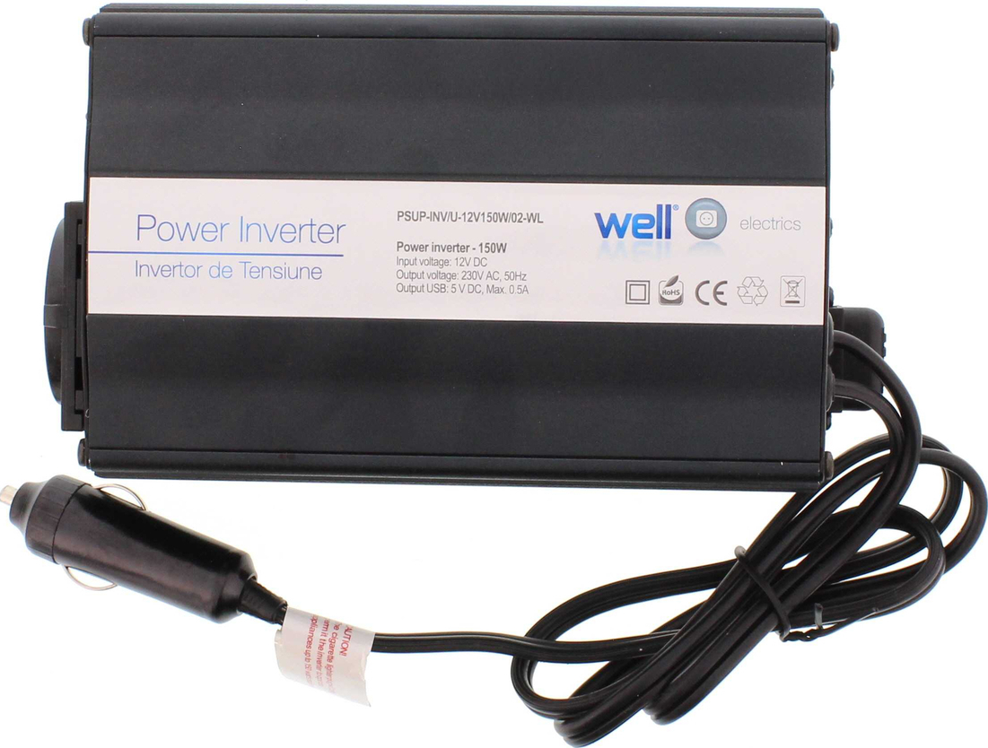 Well Power Inverter 150W Skroutz.gr