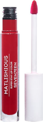 Seventeen Matlishious Lang anhaltend Flüssig Lippenstift Matt