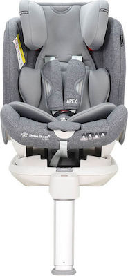 Bebe Stars Apex 360° Бебешко столче за кола 0-36 кг с Isofix Сив