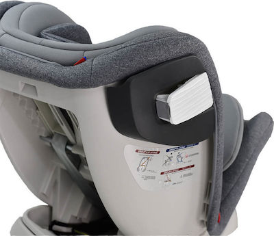 Bebe Stars Apex 360° Бебешко столче за кола 0-36 кг с Isofix Сив