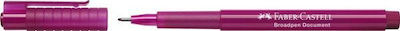 Faber-Castell Broadpen 1554 Design Marker 0.8mm Red