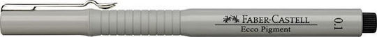 Faber-Castell Ecco Pigment Fineliner Маркери за Рисуване 0.1мм Черни 10бр