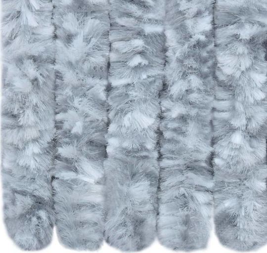 vidaXL 56 x 185 cm aus Chenille Türvorhang Weiß 56x185cm 284279