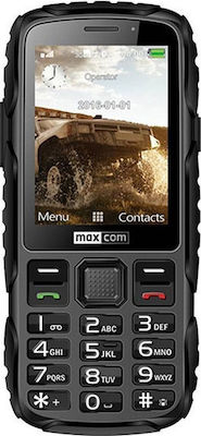 MaxCom Strong MM920 Single SIM Resistant Mobile Phone with Buttons Black