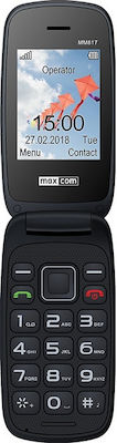 MaxCom MM817 Dual SIM Mobile Phone with Large Buttons Red