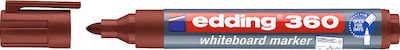 Edding 360 Whiteboard Marker 3mm Brown