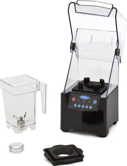 Maxima Holland Kitchen Master Ultimate Blender Comercial Profesional 0,8kW Negru cu Memorie Internă Cana 1,5lt 22x22x44,5cm