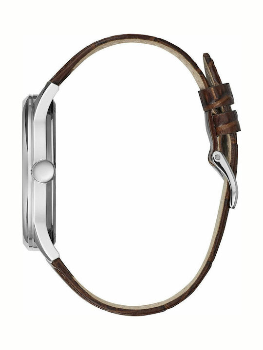 Guess Watch Battery with Leather Strap Guess Watch Battery with Leather Strap