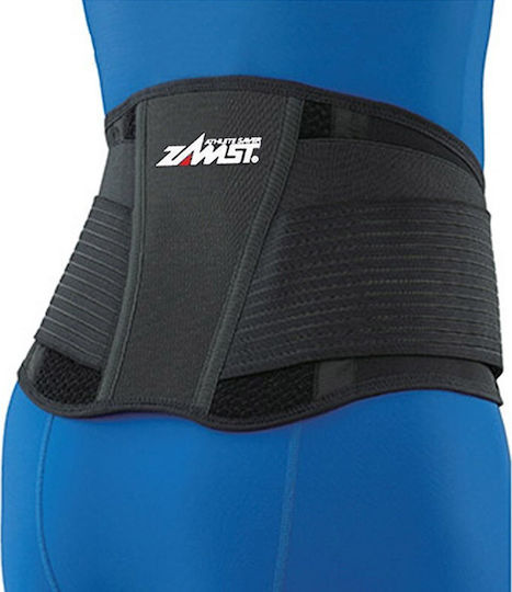 Zamst ZW-7 Belt Waist with Stays in Black color