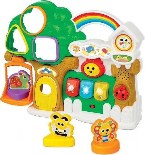 MG Toys Παιχνίδι Στοίβαξης Sorter Treehouse με Φως και Ήχους για 12+ Μηνών