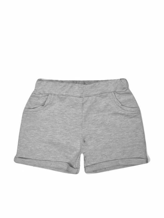 Șort/Salopetă Copii din Material Textil Gri