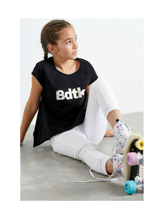 BodyTalk Kinder-T-Shirt Schwarz