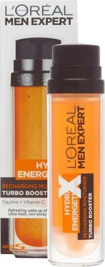 L'Oreal Paris Men Expert Hydra Energetic Supraalimentare Turbo 48h Gel de Fata Barbati pentru Hidratare si Anti-imbatranire cu Vitamina C 50ml