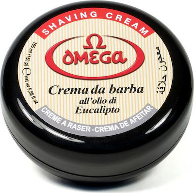 Omega Shaving Cream Eucalyptus Cremă de Bărbierit 150gr 150ml