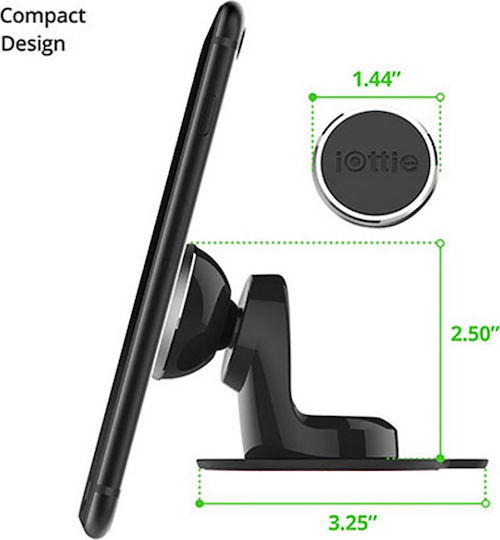 iOttie Βάση Κινητού Αυτοκινήτου iTap Magnetic Dashboard Car Mount Holder με Μαγνήτη