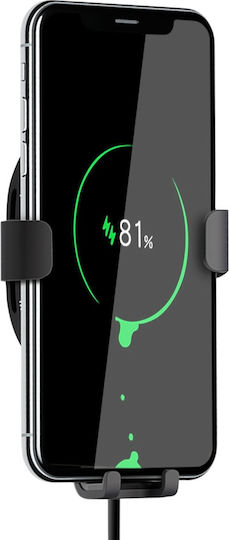 70Mai MiDrive Car Mobile & Tablet Mount with Adjustable Hooks & Wireless Charging 10W Black