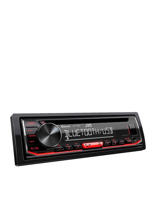 JVC Car Audio System 1DIN (Bluetooth/USB) with Detachable Panel