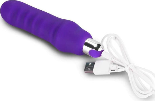 Lovetoy Rechargeable iJoy Silicone Waver Κλασικός Δονητής 15.2cm Purple