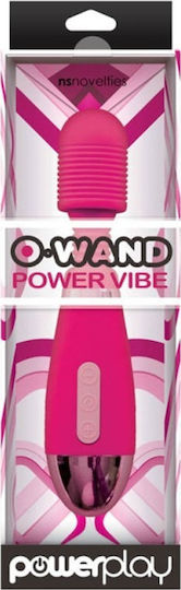 Ns Novelties Power Play O Wand Vibrator Massage Pink
