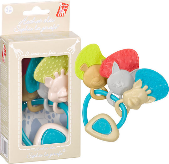 Sophie La Girafe Sophie the Giraffe Teething Rattle made of Rubber for 0 m+