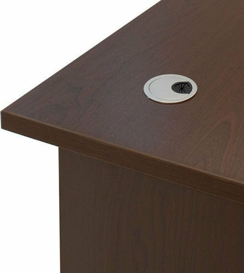 Birou Profesional Amazon Din Lemn Maro 120x75x75cm