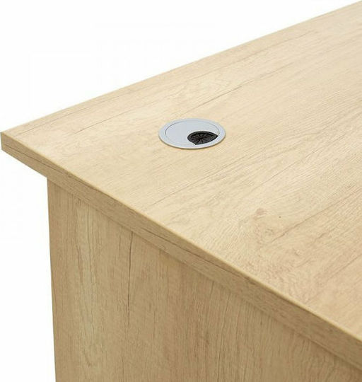 Birou Profesional Amazon Din Lemn Bej 120x75x75 cm