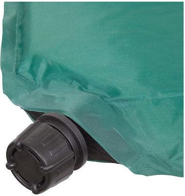 Escape Self-Inflating Single Camping Sleeping Mat 195x60cm Thickness 3cm In Green Colour