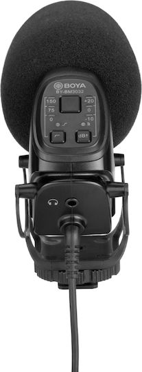 Boya BY-BM3032 Condenser (Small Diaphragm) Microphone Shock Mounted for Camera