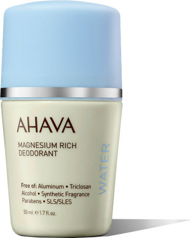 Ahava Deadsea Water Magnesium Rich Αποσμητικό σε Roll-On Χωρίς Αλουμίνιο 50ml