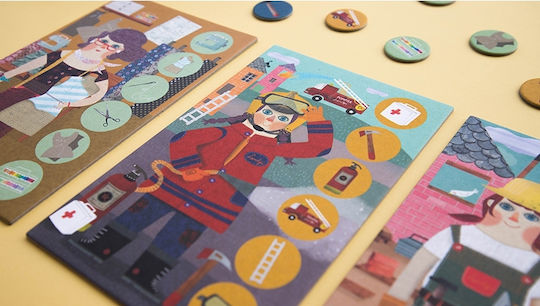 Board Game Lotto I Want to Be for 2-4 Players 3+ Years Old (EN) Londji