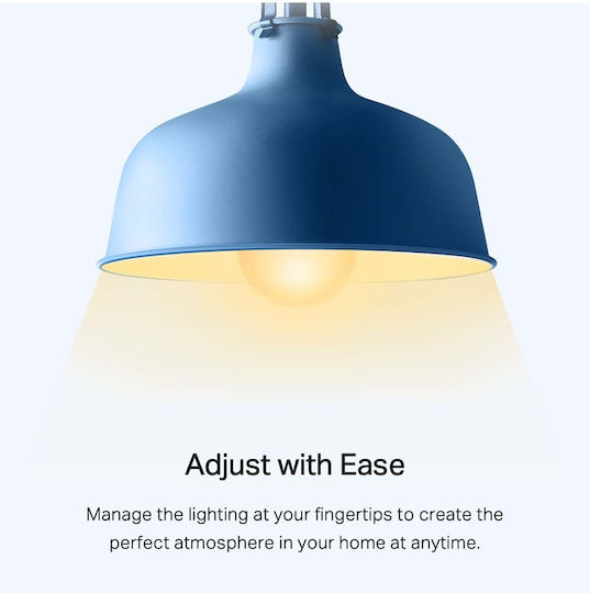 TP-LINK Smart Bulb Tapo L510E v3 LED 8.7W for Socket E27 and Shape E37 Warm White 806lm Dimmable