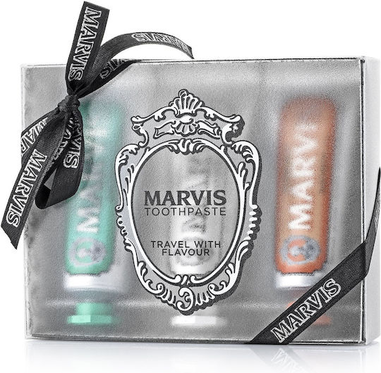 Marvis Οδοντόκρεμα για Ουλίτιδα , Πλάκα & Τερηδόνα 3x75ml