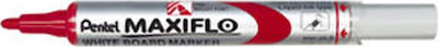 Pentel Maxiflo Whiteboard-Marker 1.1mm Rot