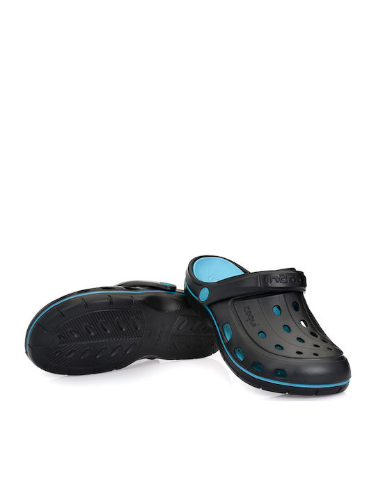 Coqui Jumper 6352 Women's Anatomic Clogs Black