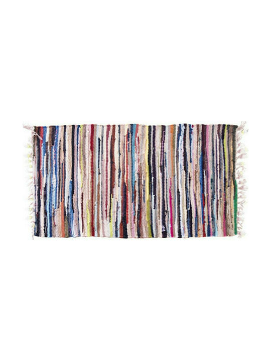 HOMie Rug Rectangular with Fringes Multicolour