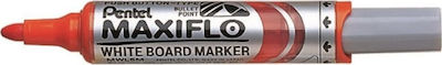 Pentel Maxiflo Marker pentru Tablă 2.5mm Portocaliu