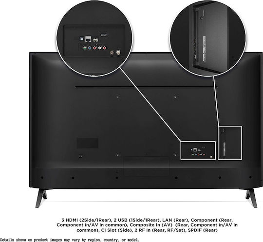 LG Smart Τηλεόραση 43" 4K UHD LED UN71 (2020) 43UN71006LB
